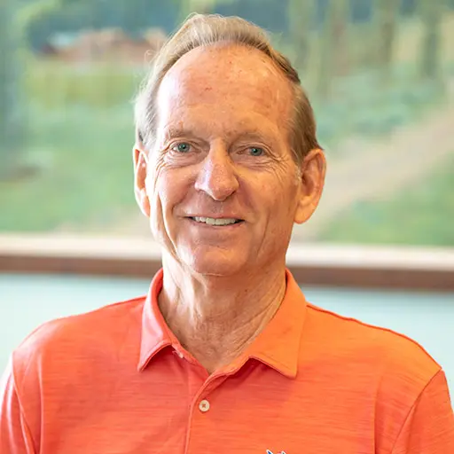 Image of a patient smiling.