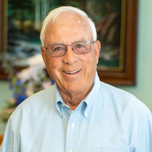 Image of a patient smiling.